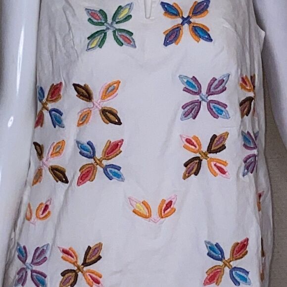 New Anthropologie Marcie Embroidered Shift Dress - Picture 4 of 5